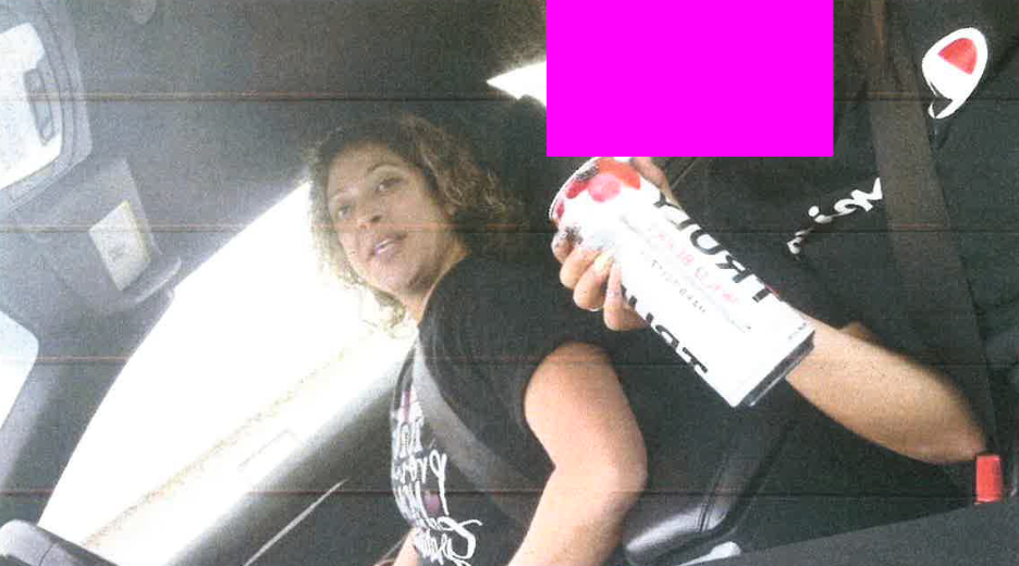 Bertha drinking alcohol with minor